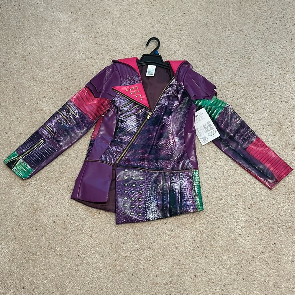 Disney Kids Descendants Mal Costume Jacket